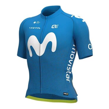 Maillot vélo manches courte Alé Cycling PRR Movistar 2020