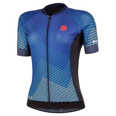 Maillot vélo manches courtes femme Mauro Ribeiro Flare