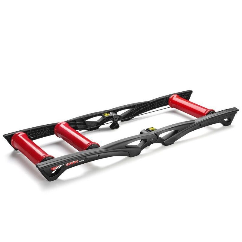 Home trainer a rouleaux Elite Arion pour velo de route et VTT