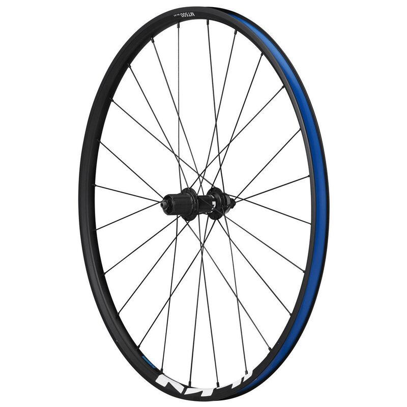 Roue arrière VTT 27,5 pouces Shimano Deore WH-MT500 Boost tubeless centerlock