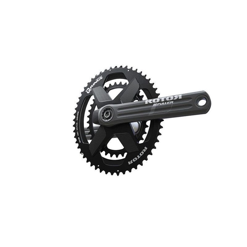 Pédalier vélo route avec capteur de puissance ANT+/Bluetooth Rotor Inpower Direct Mount sans plateaux