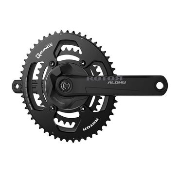 Pédalier capteur de puissance Rotor INspider Direct Mount avec plateaux Qrings