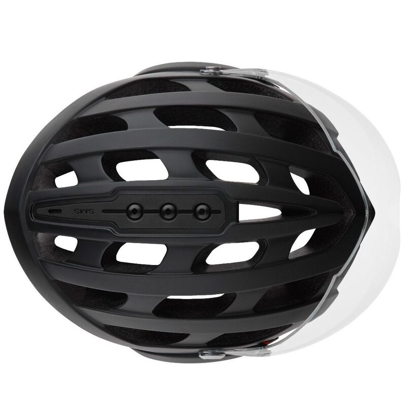 Casque vélo urbain E-bike Lazer Anverz NTA noir avec LED