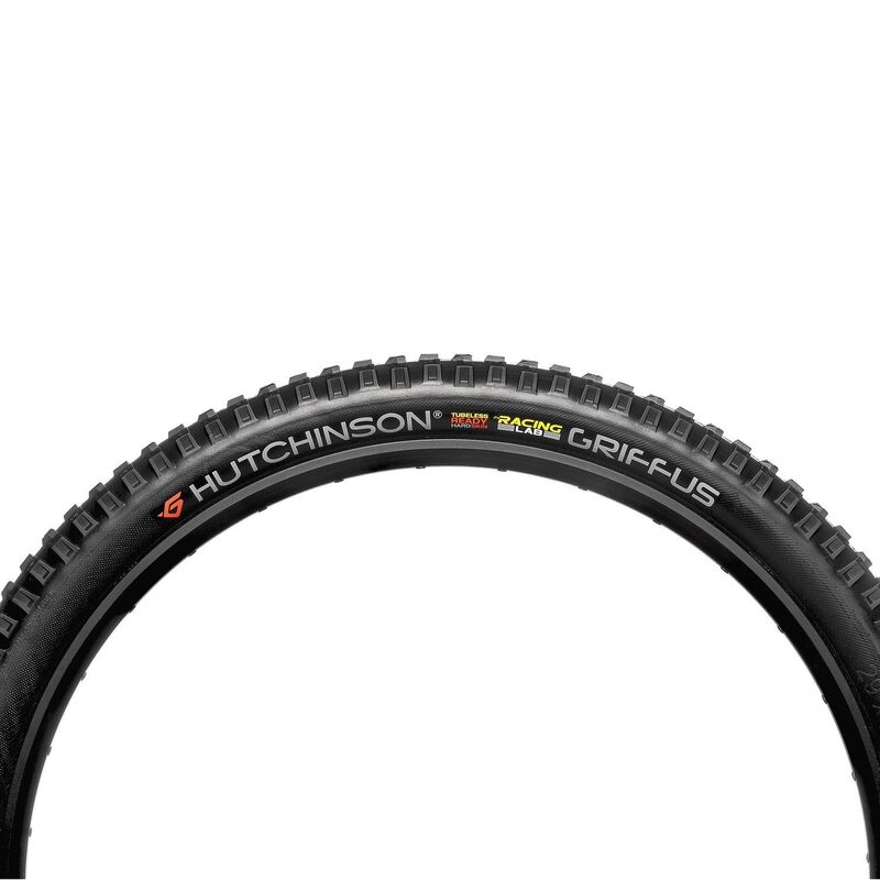 MTB-band 27,5 inch Hutchinson Griffus 2,50 tubeless ready sideskin flexibele beugels