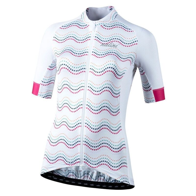 Dames fietsshirt met korte mouwen Nalini Beijing 2008