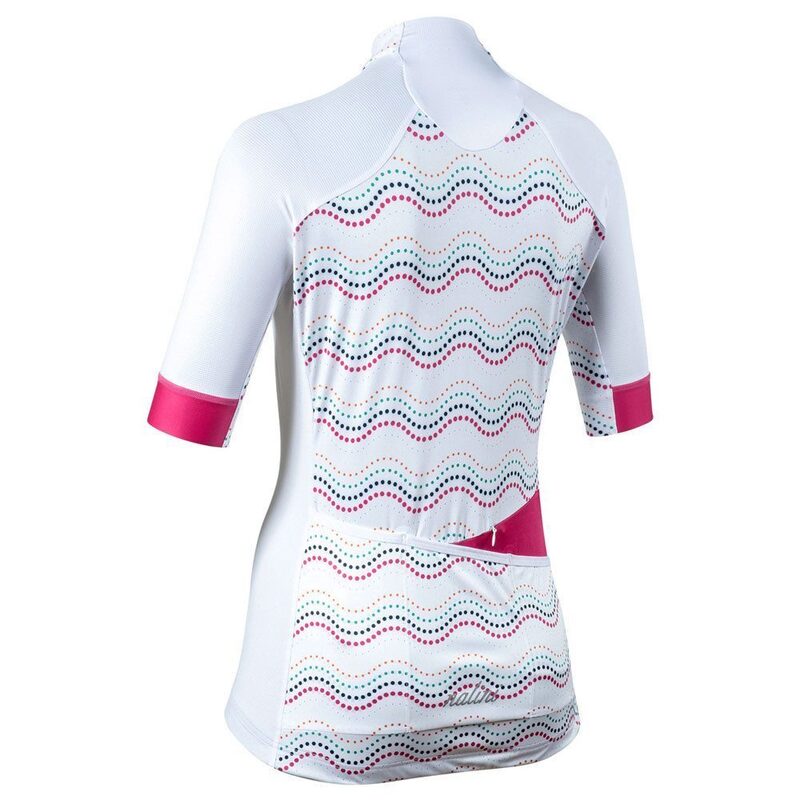 Maillot vélo manches courtes femme Nalini Beijing 2008