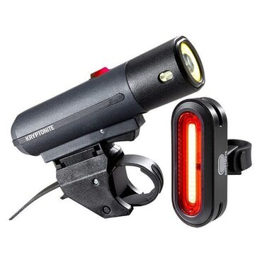 Eclairage avant et arrière vélo Kryptonite Alley F-800 Avenue R-75 COB