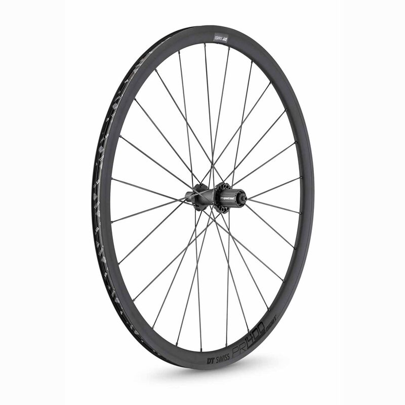 Roues vélo route DT Swiss PR 1400 Dicut Oxic 32mm à pneus