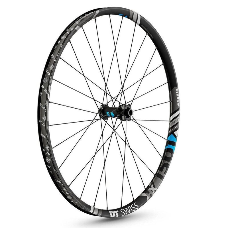 Roues VTT E-Bike 27,5 pouces DT Swiss HX 1501 Spline ONE 30 6 trous Boost tubeless ready
