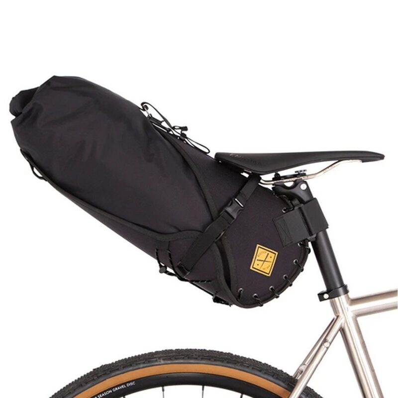 Sacoche de selle bikepacking Restrap Saddle Bag 14 litres noir