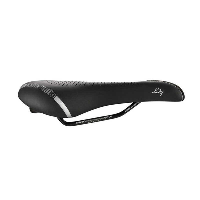 Damesfietszadel Selle Italia Lady Gel Flow Zwart S2