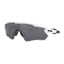 Lunettes vélo Oakley Radar Ev Path Polished White/Prizm Black Polarized