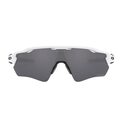 Lunettes vélo Oakley Radar Ev Path Polished White/Prizm Black Polarized