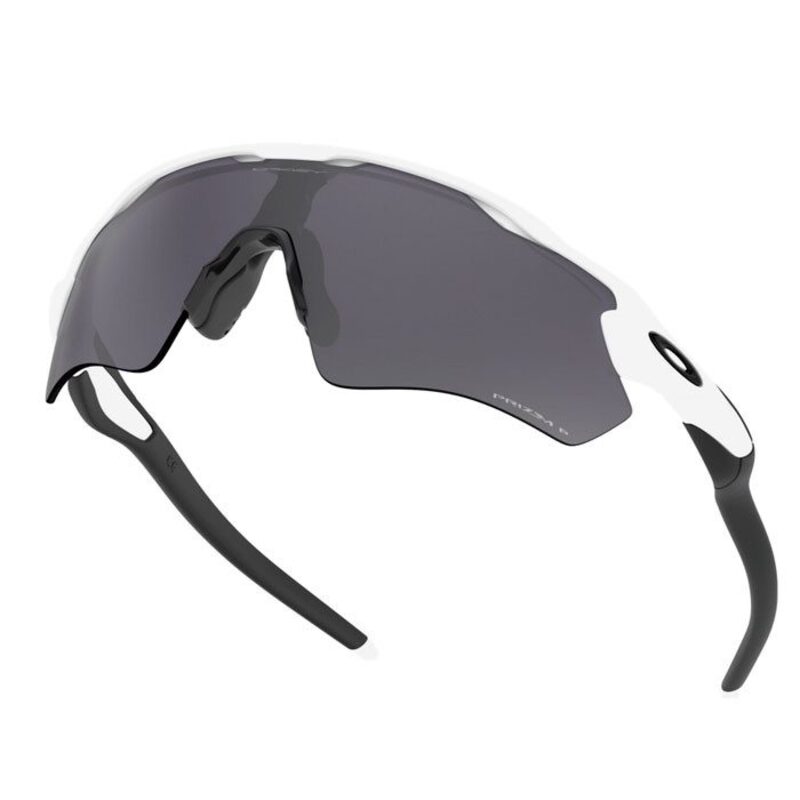 Oakley Radar Ev Path Polished White/Prizm Black Polarized fietsbril