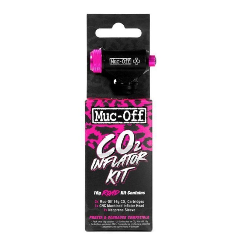 Kit de gonflage Muc-Off CO2 Road