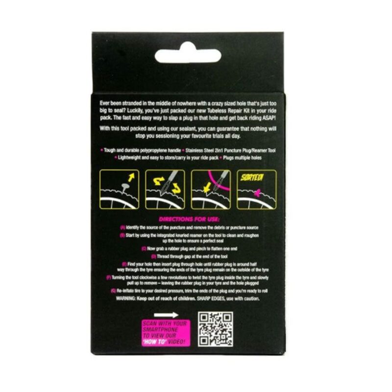 Kit de 10 mèches Muc-Off pour pneus Tubeless