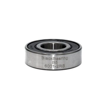 Roulement de moyeux BlackBearing B5 acier 6001-2RS