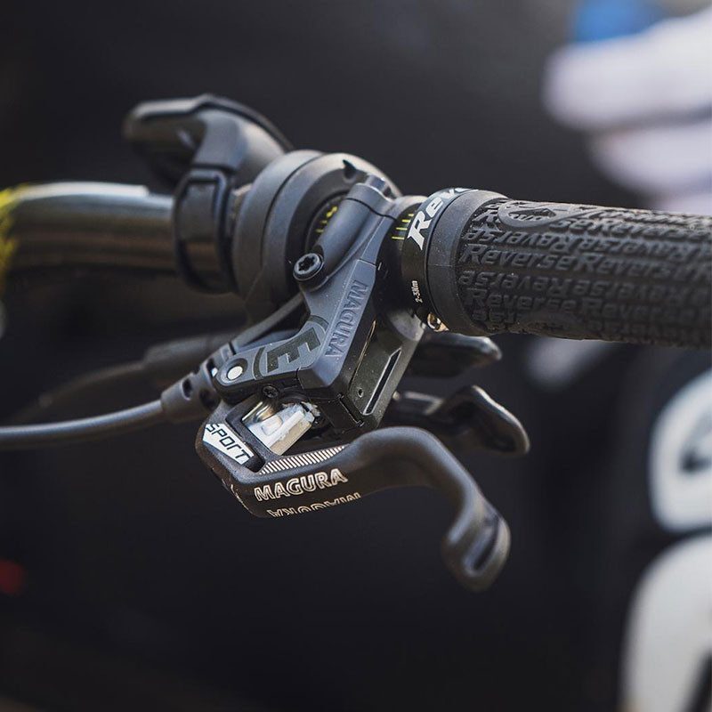 MT Trail Sport zwarte MTB-schijfrem zonder remschijf