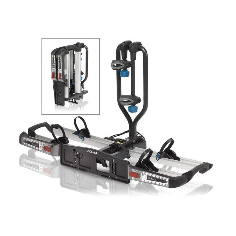 Porte-vélo pliant XLC VC-C04 Azura Easy Led 2 vélos Porte-vélo pliant XLC VC-C04 Azura Easy Led 2 vélos