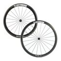 Roues vélo route carbone Asterion E-One Carbon 45 à pneus tubeless ready