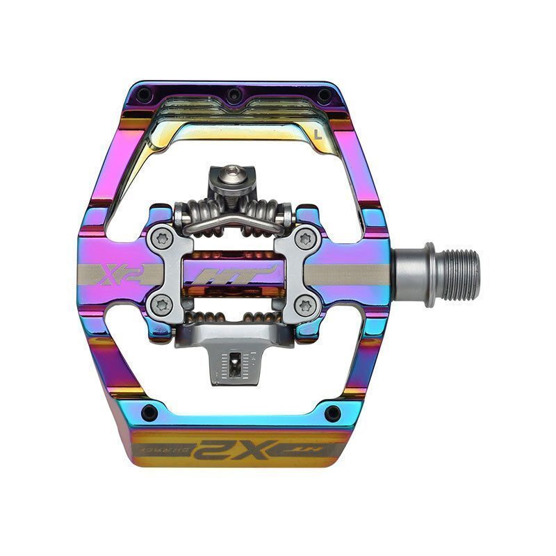 Pédales VTT et BMX HT Components X2 DH Race Oil Slick