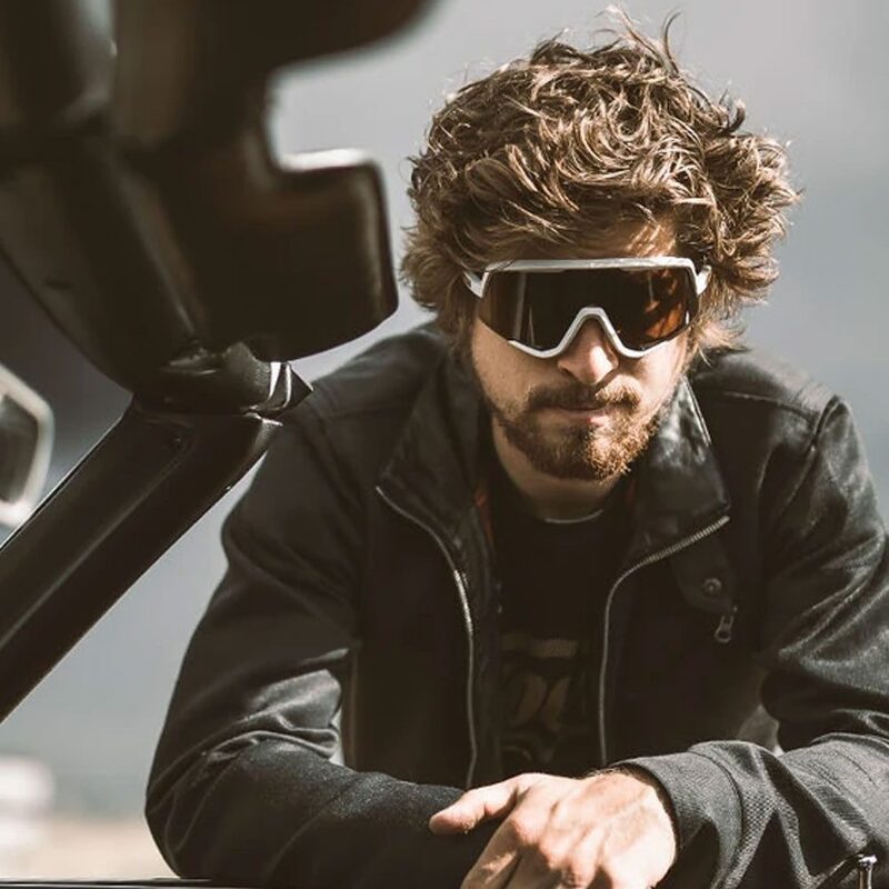 Lunettes vélo Ride 100% Glendale Soft Tact Bordeaux