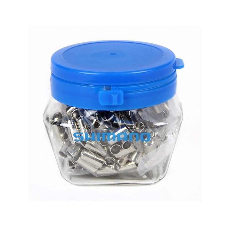 Set van 200 stalen remkabelbeschermers van Shimano