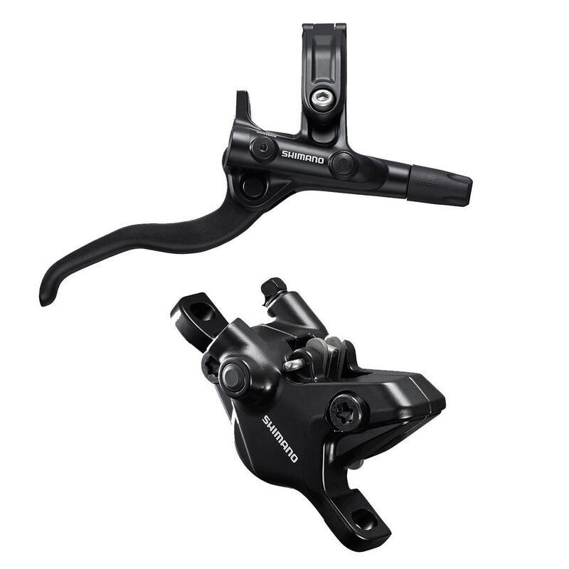 Shimano M4100 achterste mountainbike-schijfrem zonder remschijf