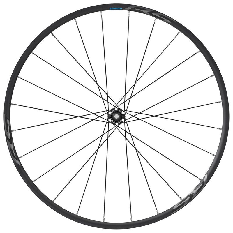 Roue avant vélo route Shimano 105 WH-RS370 DIsc à pneus