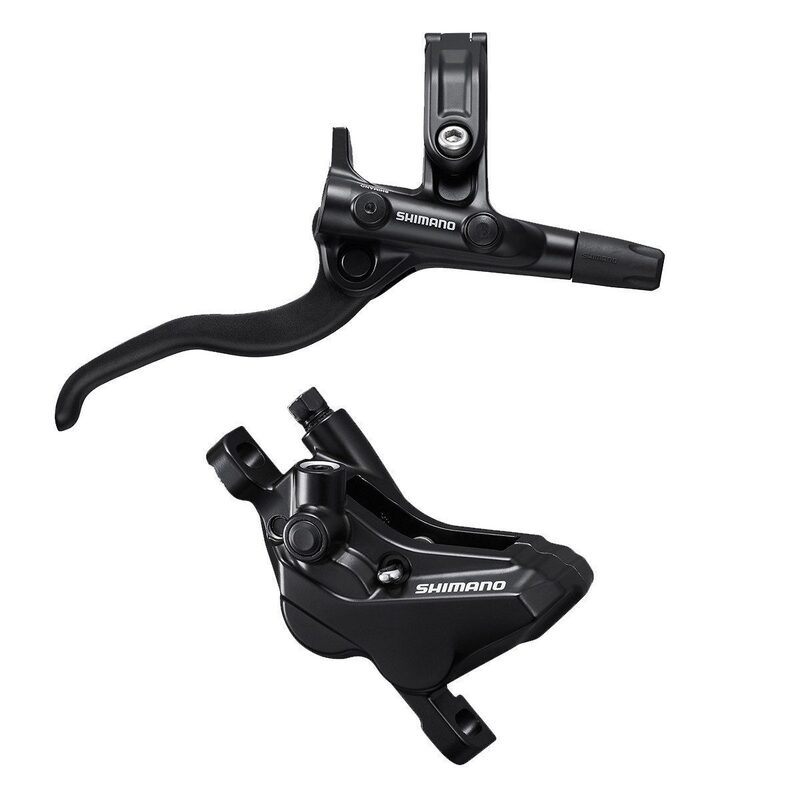 Frein à disque VTT Shimano M4100 arrière 4 pistons sans disque