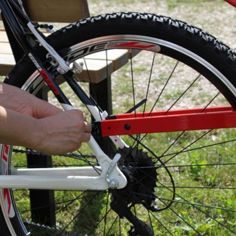 Barre de traction et remorquage vélo enfant Peruzzo Trail Angel