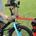 Barre de traction et remorquage vélo enfant Peruzzo Trail Angel