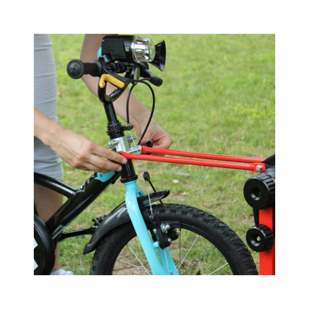 Peruzzo Barre De Remorquage Trail Angel Rouge - Remorque Vélo Enfant Sécurisée