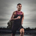 Triatlon shirt Zerod Singlet Start Deep burgundy