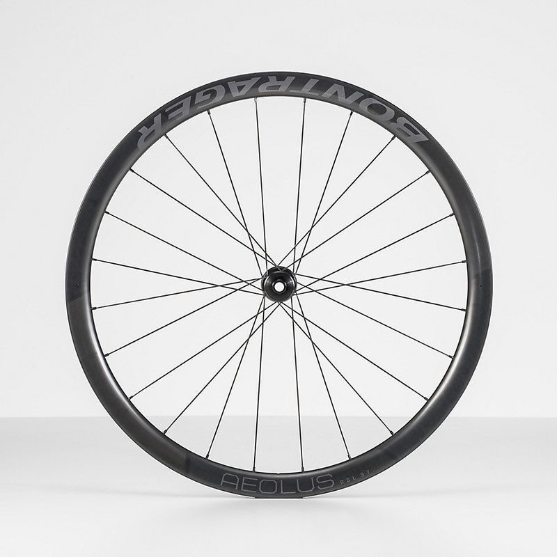 Roue avant vélo route Bontrager Aeolus RSL 37 TLR