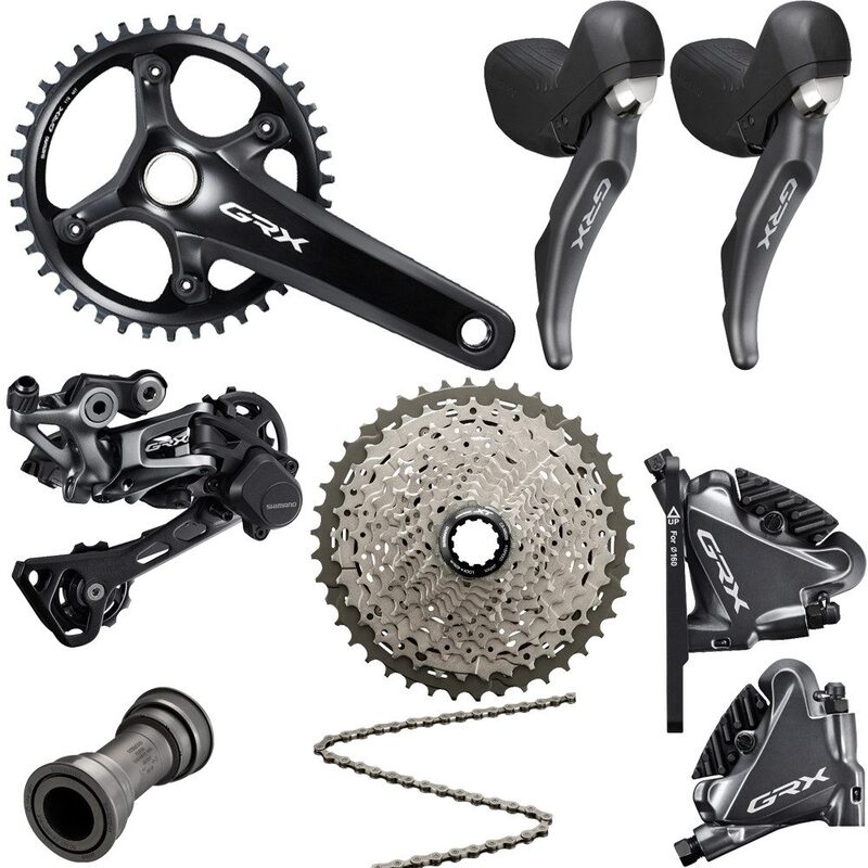 Groupe complet Gravel Shimano GRX RX810 Disc 1X11 vitesses