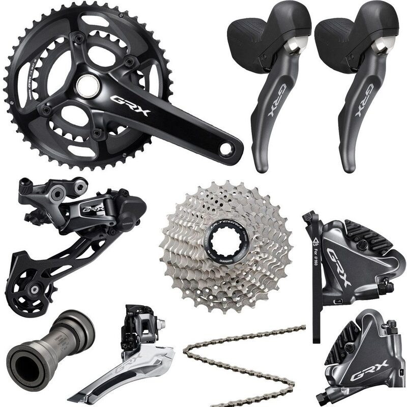 Groupe complet Gravel Shimano GRX RX810 Disc 2X11 vitesses