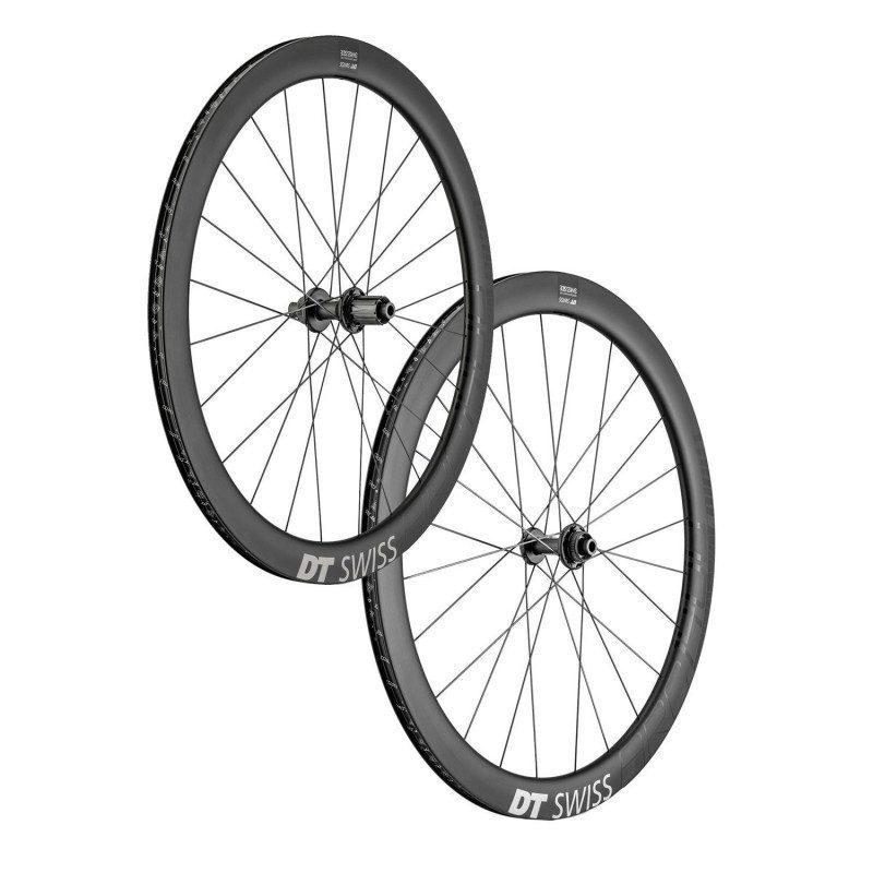 DT Swiss ARC 1450 Dicut DB 48 carbon racefietswielen met banden - Tweedehands