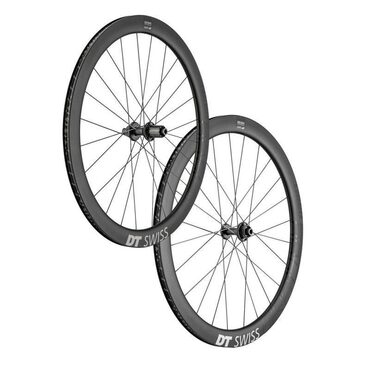 DT Swiss ARC 1450 Dicut DB 48 carbon racefietswielen met banden - Tweedehands