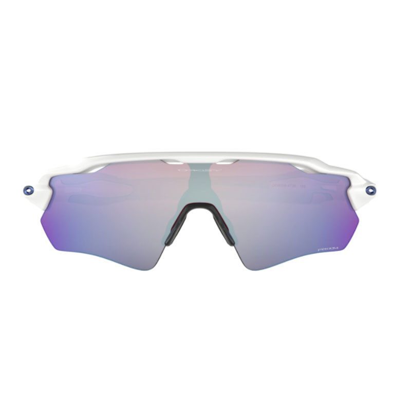 Lunettes vélo Oakley Radar EV Path Polished White / Prizm Snow Sapphire