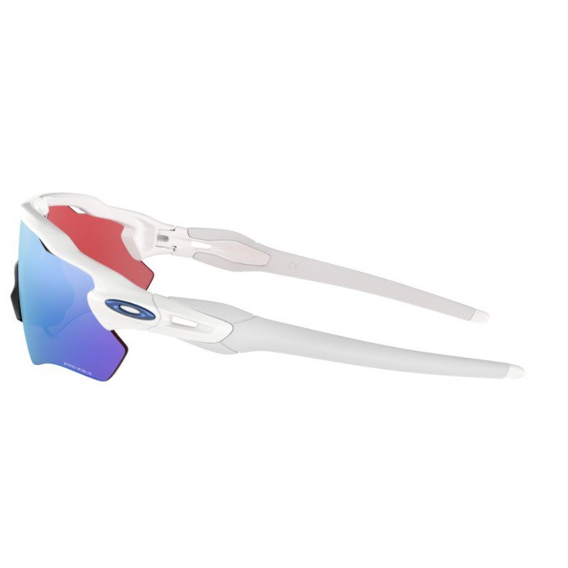Lunettes vélo Oakley Radar EV Path Polished White / Prizm Snow Sapphire