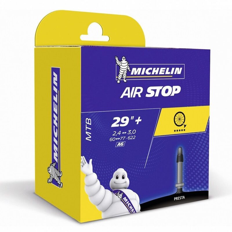 Chambre à air VTT 29+ pouces Michelin Air Stop 29+x2.4-3.0