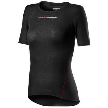 Sous maillot vélo manches courtes femme Castelli Prosecco Tech