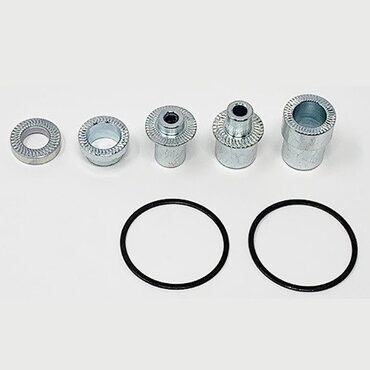 Kit adaptateurs axes roues hometrainer Elite Suito EL1014300