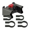Support de guidon Klickfix pour sacoche et panier 31.8mm / 22-26mm