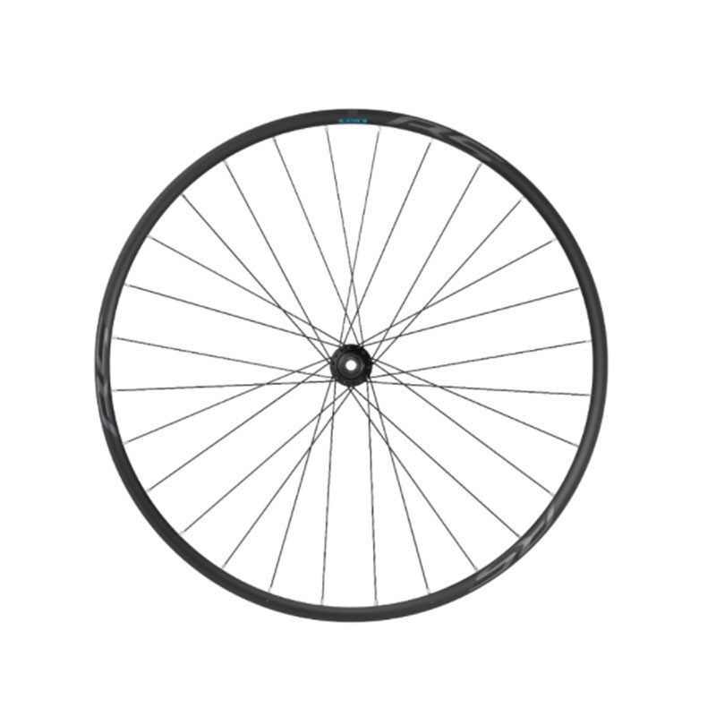 Shimano WH-RS171 voorwiel met schijfrem en banden