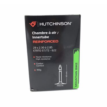Chambre à air VTT 27,5 pouces Hutchinson Innertube Reinforced 29x2.30 à 2.85