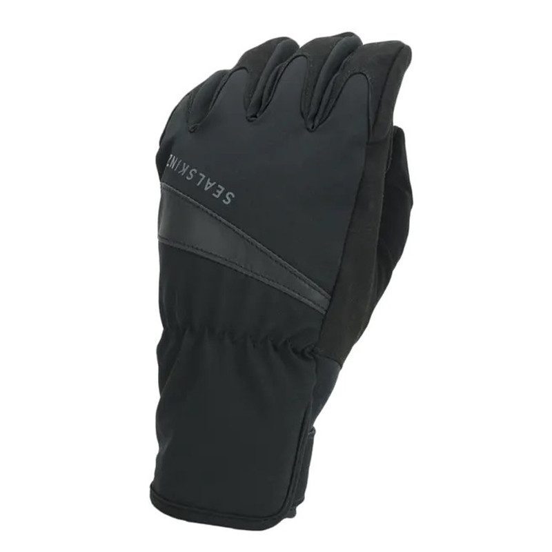 Gants de Vélo Hiver Sealskinz All Weather Cycle XP Noir Rouge