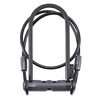 Cadenas en U à clé avec câble Bontrager Elite