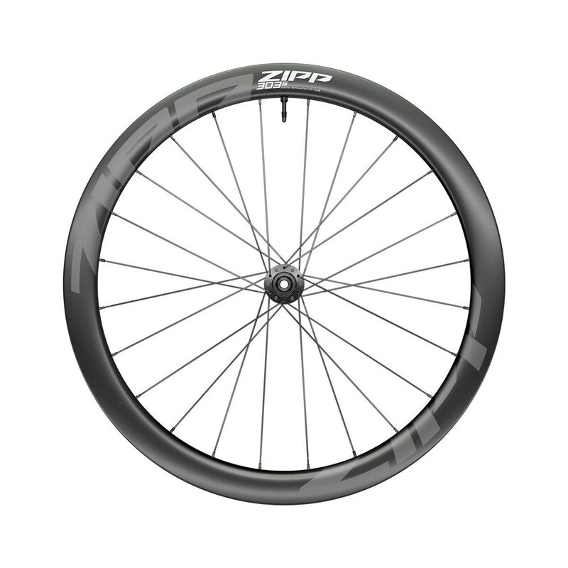 Roues vélo carbone Zipp 303 S pour freinage disque de 45mm de hauteur